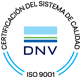 Certificación ISO 9001 otorgada por DNV